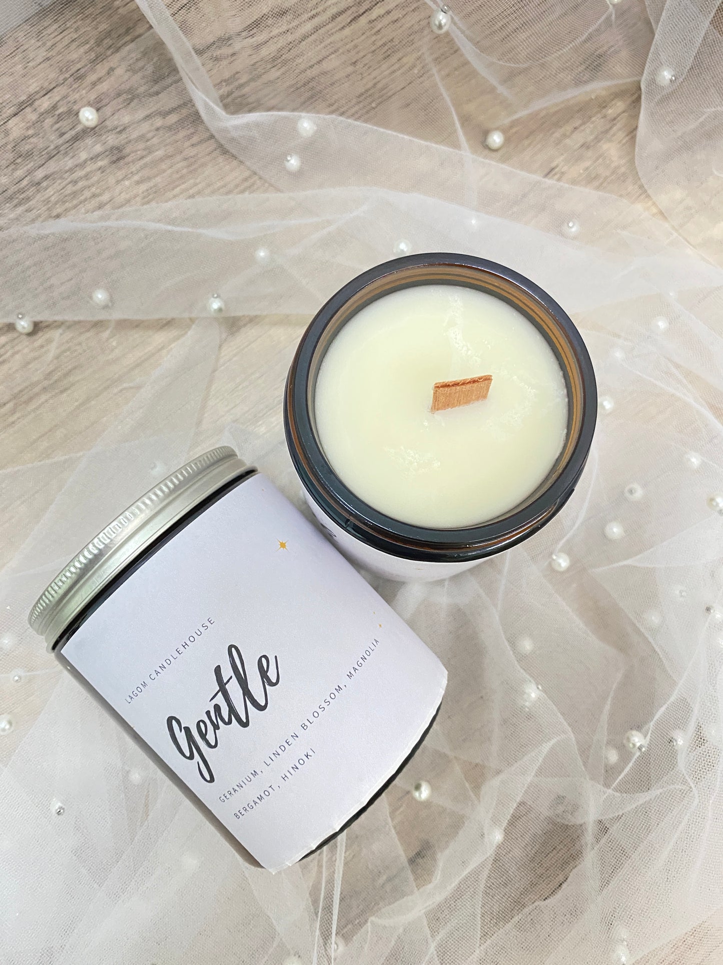 LAGOM Gentle．Scented Candles．Floral Scent